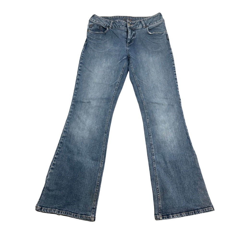 Silver Jeans Suki Mid Rise Bootcut Blue Denim L9916ST3T 30x32 Womens